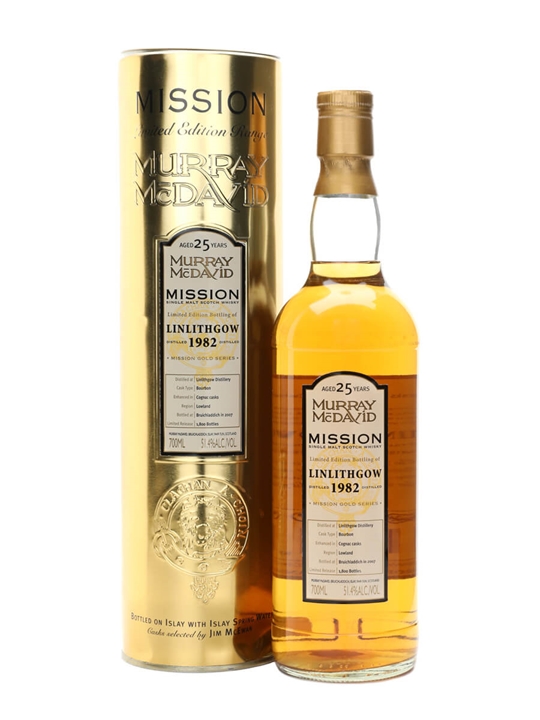Linlithgow 1982 / 25 Year Old / Murray McDavid Lowland Whisky 1 Linlithgow 1982 / 25 Year Old / Murray McDavid Lowland Whisky