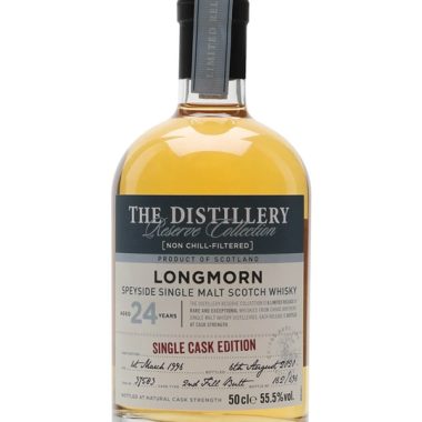 Longmorn 1996 / 24 Year Old / Cask #37583 / Distillery Reserve Collection Speyside Whisky