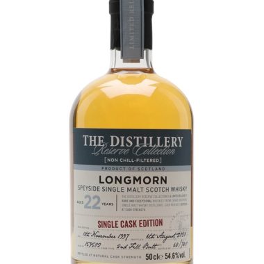 Longmorn 1997 / 22 Year Old / Cask #159502 / Distillery Reserve Collection Speyside Whisky