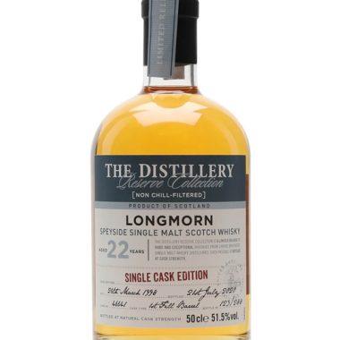 Longmorn 1998 / 22 Year Old / Cask #46641 / Distillery Reserve Collection Speyside Whisky