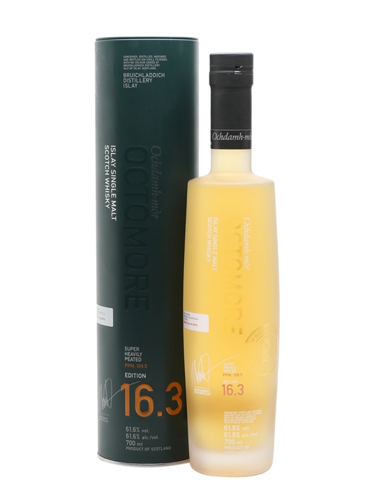 Octomore Edition 16.3 / 5 Year Old / Islay Barley Islay Whisky 1 Octomore Edition 16.3 / 5 Year Old / Islay Barley Islay Whisky