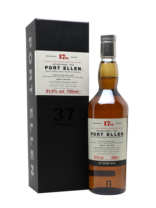 Port Ellen 1979 / 37 Year Old / 17th Release (2017) Islay Whisky 1 Port Ellen 1979 / 37 Year Old / 17th Release (2017) Islay Whisky