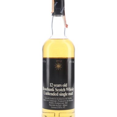 Rosebank 12 Year Old / Bot.1980s / Peck Lowland Whisky