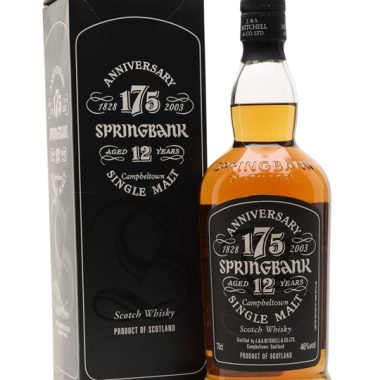 Springbank 175th Anniversary / 12 Year Old Campbeltown Whisky