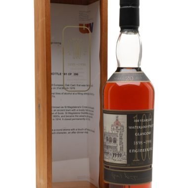 St Magdalene 20 Year Old / Waterloo Street Lowland Whisky