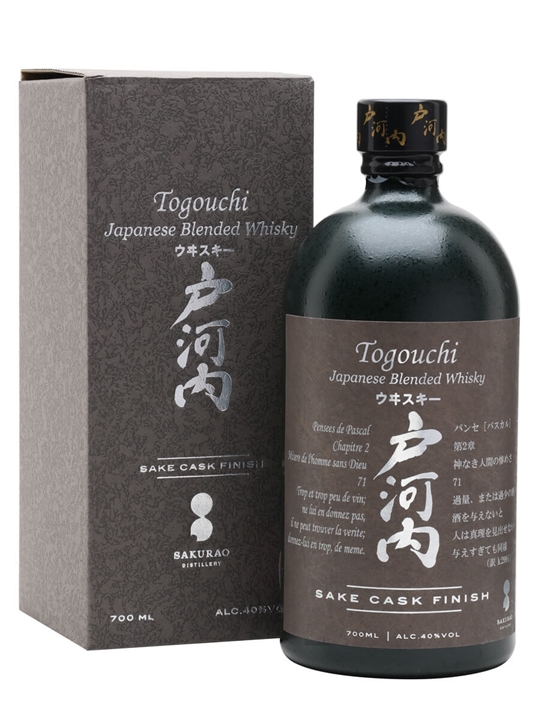 Togouchi Sake Cask Japanese Blended Whisky 1 Togouchi Sake Cask Japanese Blended Whisky