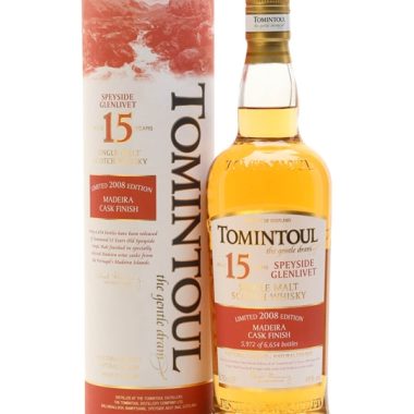 Tomintoul 2008 / 15 Year Old / Madeira Finish Speyside Whisky