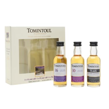 Tomintoul Tri-Pack / 40% / 10 Year Old, 16 Year Old & Tlath Speyside Whisky