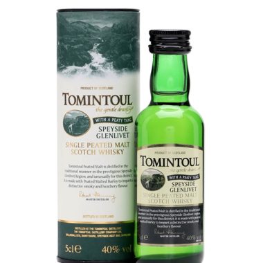 Tomintoul With a Peaty Tang Miniature Speyside Whisky