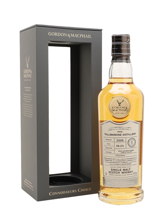 Tullibardine 2008 / 17 Year Old / Cask #21603502 / Connoisseurs Choice Highland Whisky 1 Tullibardine 2008 / 17 Year Old / Cask #21603502 / Connoisseurs Choice Highland Whisky
