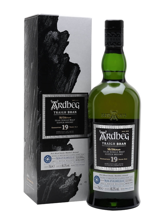 Ardbeg Traigh Bhan 19 Year Old / Batch 4 Islay Whisky 1 Ardbeg Traigh Bhan 19 Year Old / Batch 4 Islay Whisky