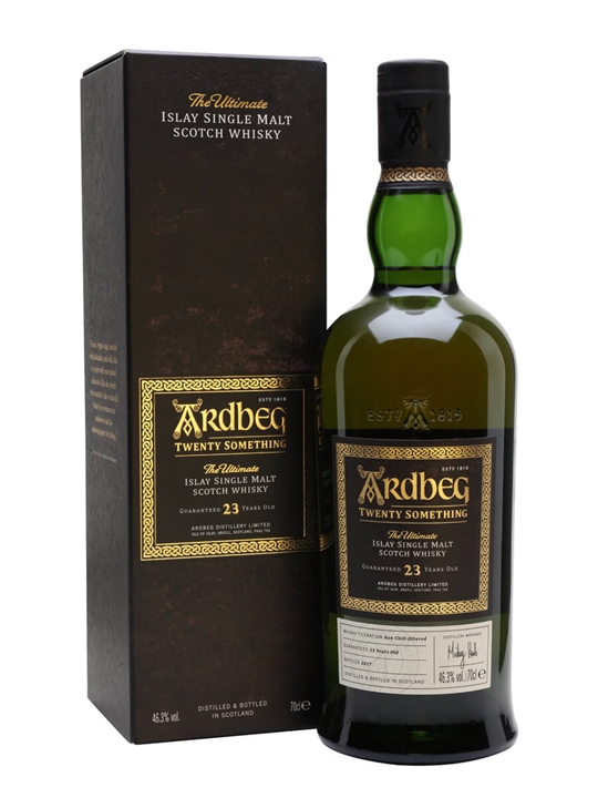 Ardbeg Twenty Something / 23 Year Old Islay Single Malt Scotch Whisky 1 Ardbeg Twenty Something / 23 Year Old Islay Single Malt Scotch Whisky