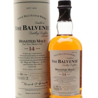 Balvenie 14 Year Old / Roasted Malt Speyside Single Malt Scotch Whisky