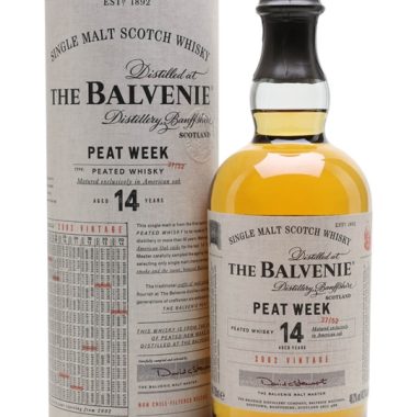 Balvenie 2002 Peat Week / 14 Year Old Speyside Whisky