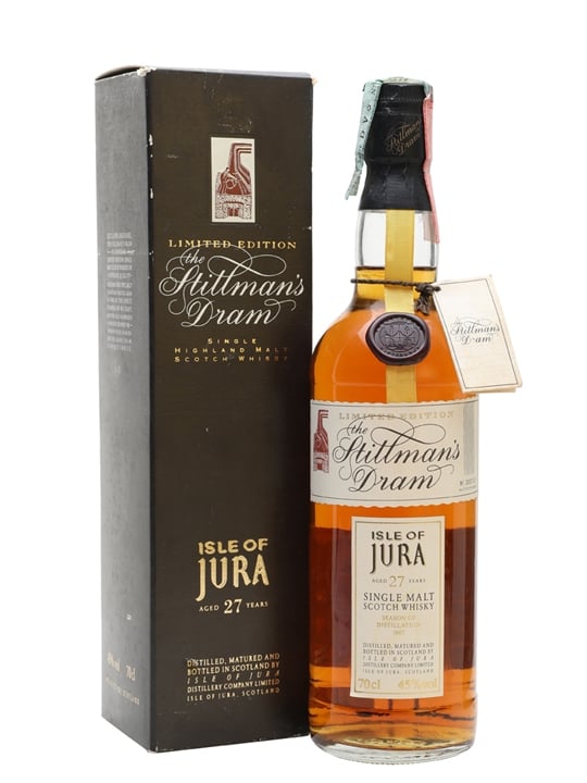 Isle of Jura 1967 / 27 Year Old / Stillman's Dram Island Whisky 1 Isle of Jura 1967 / 27 Year Old / Stillman's Dram Island Whisky