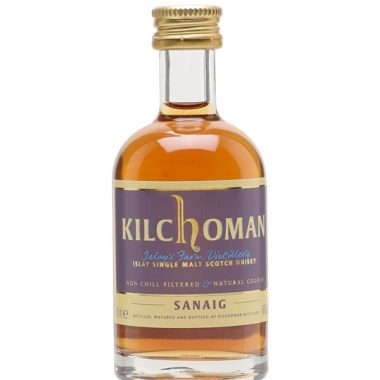 Kilchoman Sanaig Miniature Islay Single Malt Scotch Whisky