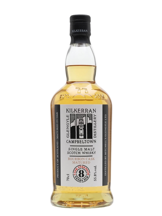 Kilkerran 8 Year Old Cask Strength / Bourbon Cask Single Whisky 1 Kilkerran 8 Year Old Cask Strength / Bourbon Cask Single Whisky