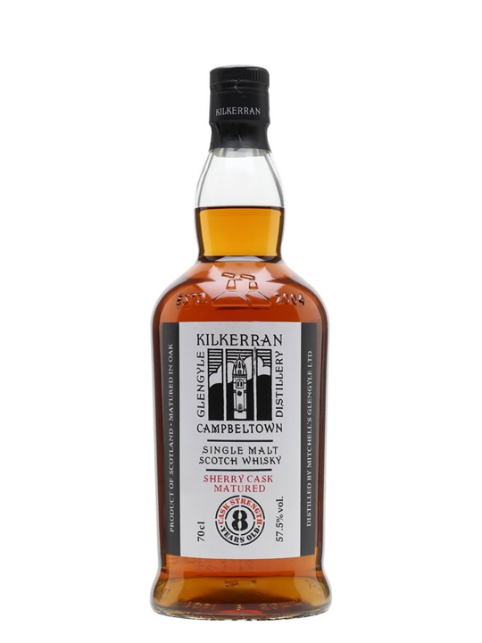 Kilkerran 8 Year Old Cask Strength / Sherry Cask Single Whisky 1 Kilkerran 8 Year Old Cask Strength / Sherry Cask Single Whisky