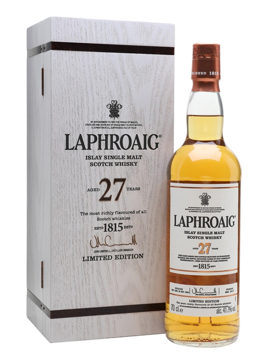 Laphroaig 27 Year Old / Bot.2017 Islay Single Malt Scotch Whisky 1 Laphroaig 27 Year Old / Bot.2017 Islay Single Malt Scotch Whisky
