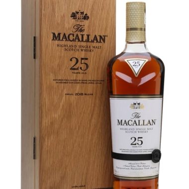 Macallan 25 Year Old / Sherry Oak / 2018 Release Speyside Whisky