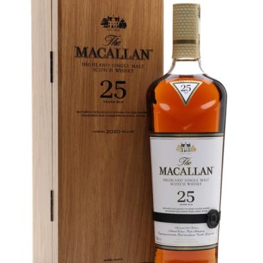 Macallan 25 Year Old / Sherry Oak / 2020 Release Speyside Whisky