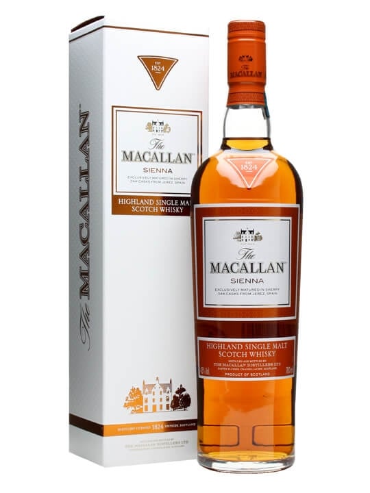 Macallan Sienna / The 1824 Series Speyside Single Malt Scotch Whisky 1 Macallan Sienna / The 1824 Series Speyside Single Malt Scotch Whisky