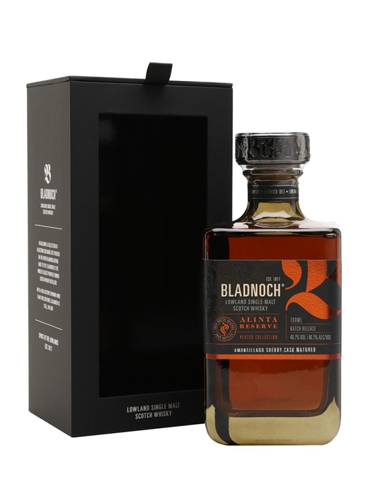 Bladnoch Alinta Reserva / Amontillado Cask / 2023 Release Lowland Whisky 1 Bladnoch Alinta Reserva / Amontillado Cask / 2023 Release Lowland Whisky