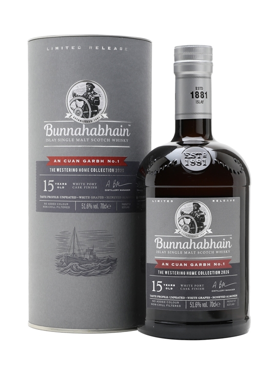 Bunnahabhain 15 Year Old / An Cuan Garbh #1 / Westering Home Collection Islay Whisky 1 Bunnahabhain 15 Year Old / An Cuan Garbh #1 / Westering Home Collection Islay Whisky