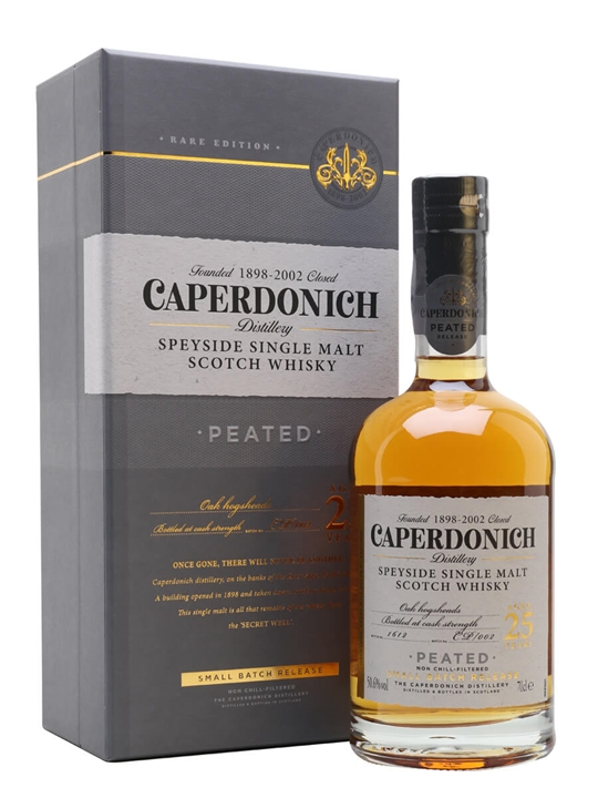 Caperdonich 25 Year Old / Peated / Secret Speyside Batch 2 Speyside Whisky 1 Caperdonich 25 Year Old / Peated / Secret Speyside Batch 2 Speyside Whisky