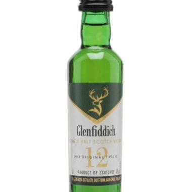Glenfiddich 12 Year Old Miniature Speyside Single Malt Scotch Whisky