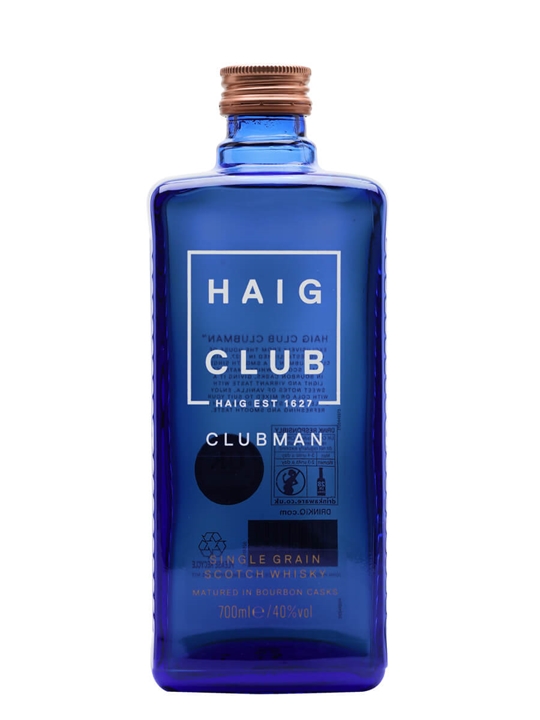 Haig Club Clubman Lowland Single Grain Scotch Whisky 1 Haig Club Clubman Lowland Single Grain Scotch Whisky