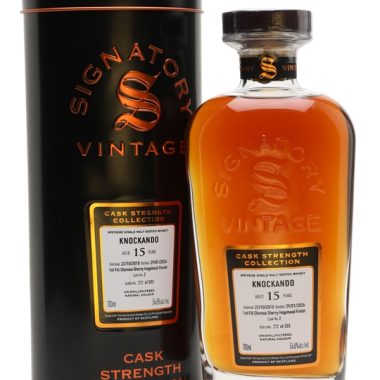 Knockando 2010 / 15 Year Old / Cask 2 / Cask Strength / Signatory Speyside Whisky