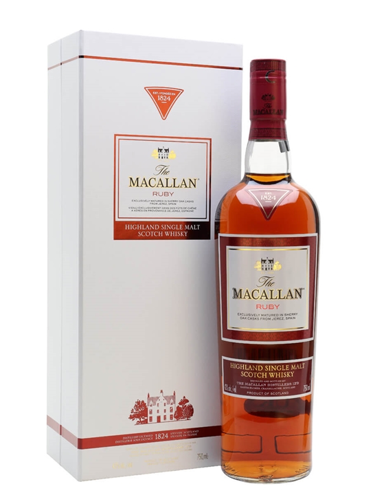 Macallan Ruby / The 1824 Series Speyside Single Malt Scotch Whisky 1 Macallan Ruby / The 1824 Series Speyside Single Malt Scotch Whisky