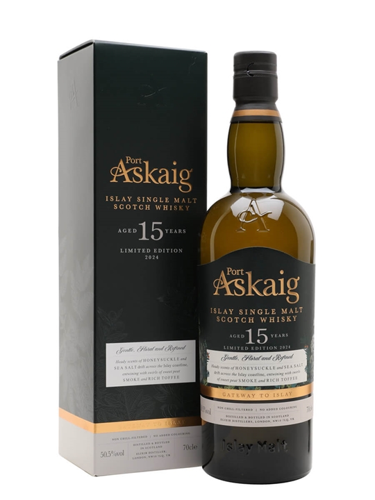 Port Askaig 15 Year Old / 2024 Release Islay Single Malt Scotch Whisky 1 Port Askaig 15 Year Old / 2024 Release Islay Single Malt Scotch Whisky