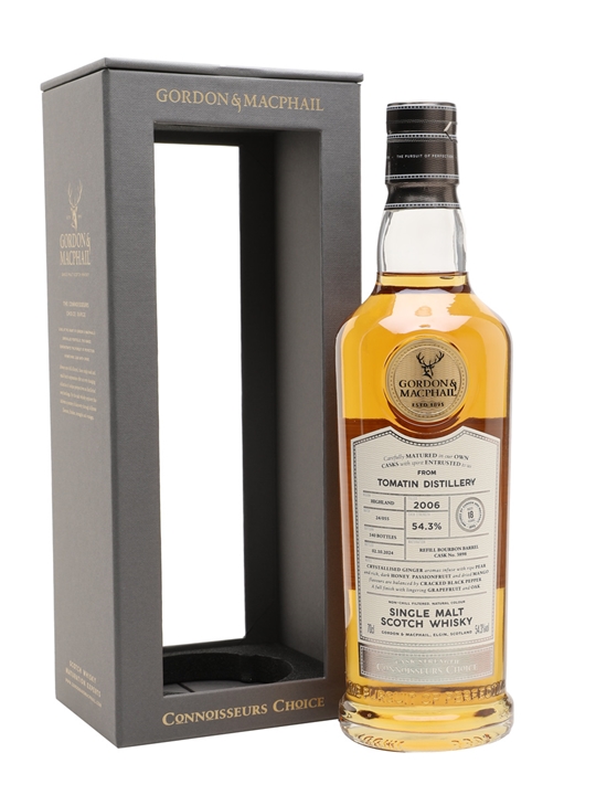 Tomatin 2006 / 18 Year Old / Cask #3898 / Connoisseurs Choice Highland Whisky 1 Tomatin 2006 / 18 Year Old / Cask #3898 / Connoisseurs Choice Highland Whisky