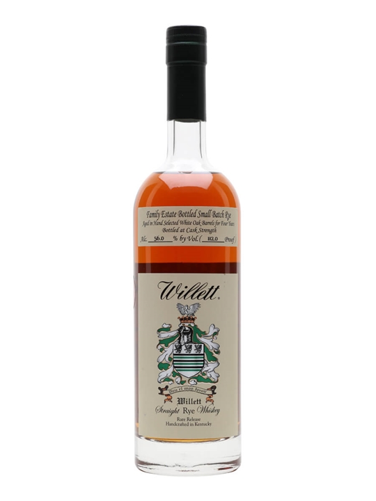 Willett's 4 Year Old Family Estate Bottled Rye Straight Rye Whiskey 1 Willett's 4 Year Old Family Estate Bottled Rye Straight Rye Whiskey