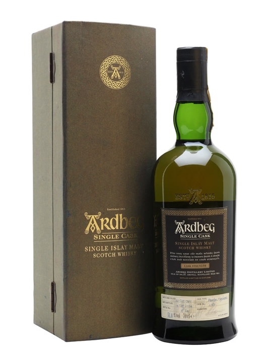 Ardbeg 1972 / Ping No.1 / Cask #2780 Islay Single Malt Scotch Whisky 1 Ardbeg 1972 / Ping No.1 / Cask #2780 Islay Single Malt Scotch Whisky