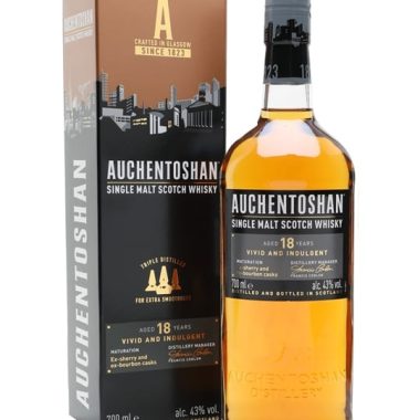 Auchentoshan 18 Year Old Lowland Single Malt Scotch Whisky