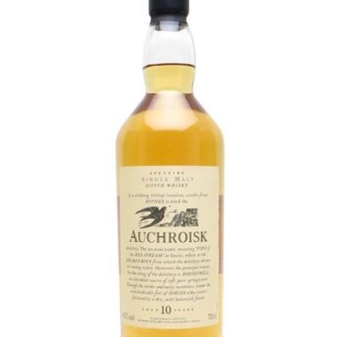 Auchroisk 10 Year Old / Flora & Fauna Speyside Whisky