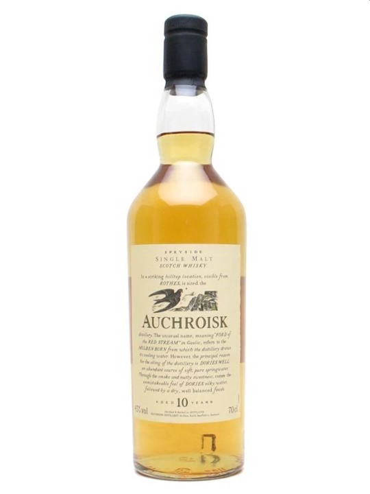 Auchroisk 10 Year Old / Flora & Fauna Speyside Whisky