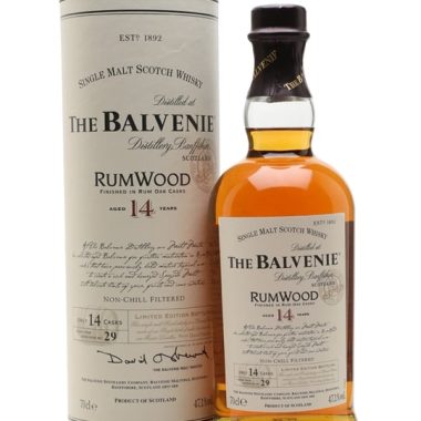Balvenie 14 Year Old / Rum Wood Finish Speyside Whisky