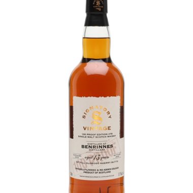 Benrinnes 2012 / 13 Year Old / Signatory 100 Proof Edition 78 Speyside Whisky
