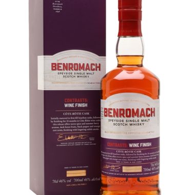 Benromach Contrasts 2014 / 12 Year Old / Cote Rotie Cask Speyside Whisky