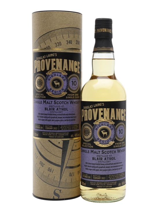Blair Athol 2011 / 10 Year Old / Provenance Highland Whisky