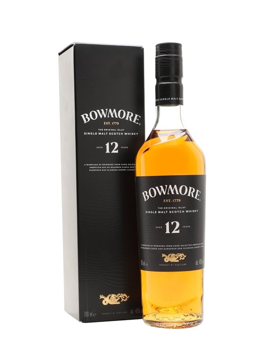 Bowmore 12 Year Old Islay Single Malt Scotch Whisky 1 Bowmore 12 Year Old Islay Single Malt Scotch Whisky