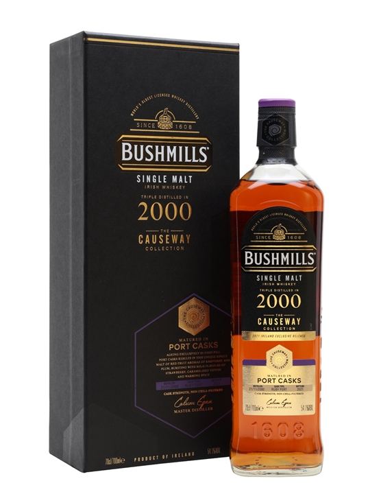 Bushmills 2000 Port Cask / Causeway Collection 1 Bushmills 2000 Port Cask / Causeway Collection