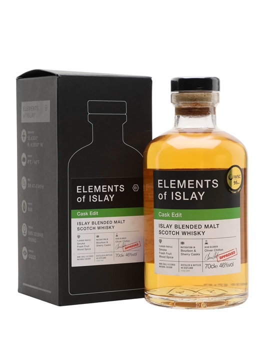 Elements of Islay Cask Edit Islay Blended Malt Scotch Whisky 1 Elements of Islay Cask Edit Islay Blended Malt Scotch Whisky