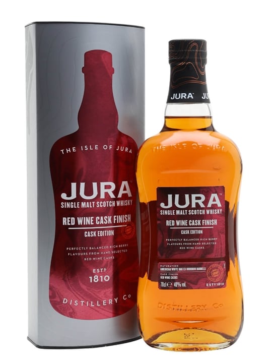 Jura Red Wine Cask Edition Island Single Malt Scotch Whisky 1 Jura Red Wine Cask Edition Island Single Malt Scotch Whisky