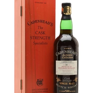 Springbank 1964 / 34 Year Old / Sherry Cask / Cadenhead's Campbeltown Whisky