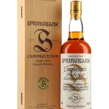 Springbank 25 Year Old / Sherry Cask / Millennium Series Campbeltown Whisky